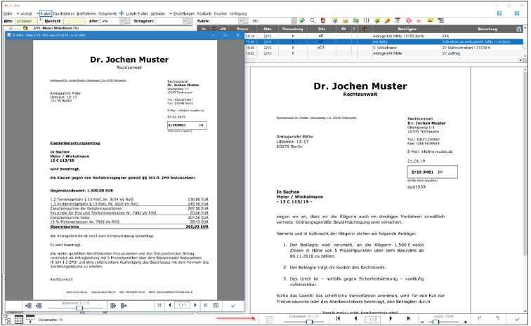 RA-MICRO E-Akte: Verbesserung der Dokumentenvorschau