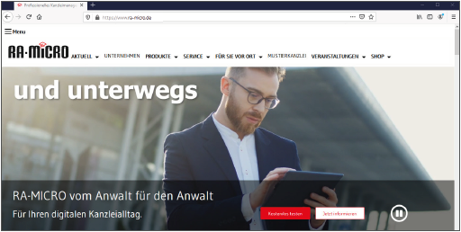 RA-MICRO&nbsp;Homepage