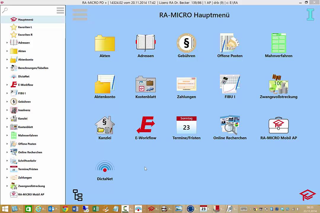 RA-MICRO Neuerungen 2015