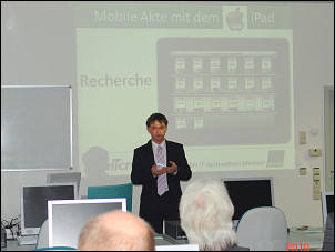 mobile RA-MICRO Akte mit Apple iPad