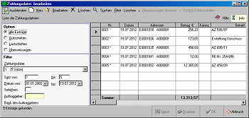 RA-MICRO Onlinebanking Zahlungsdatei